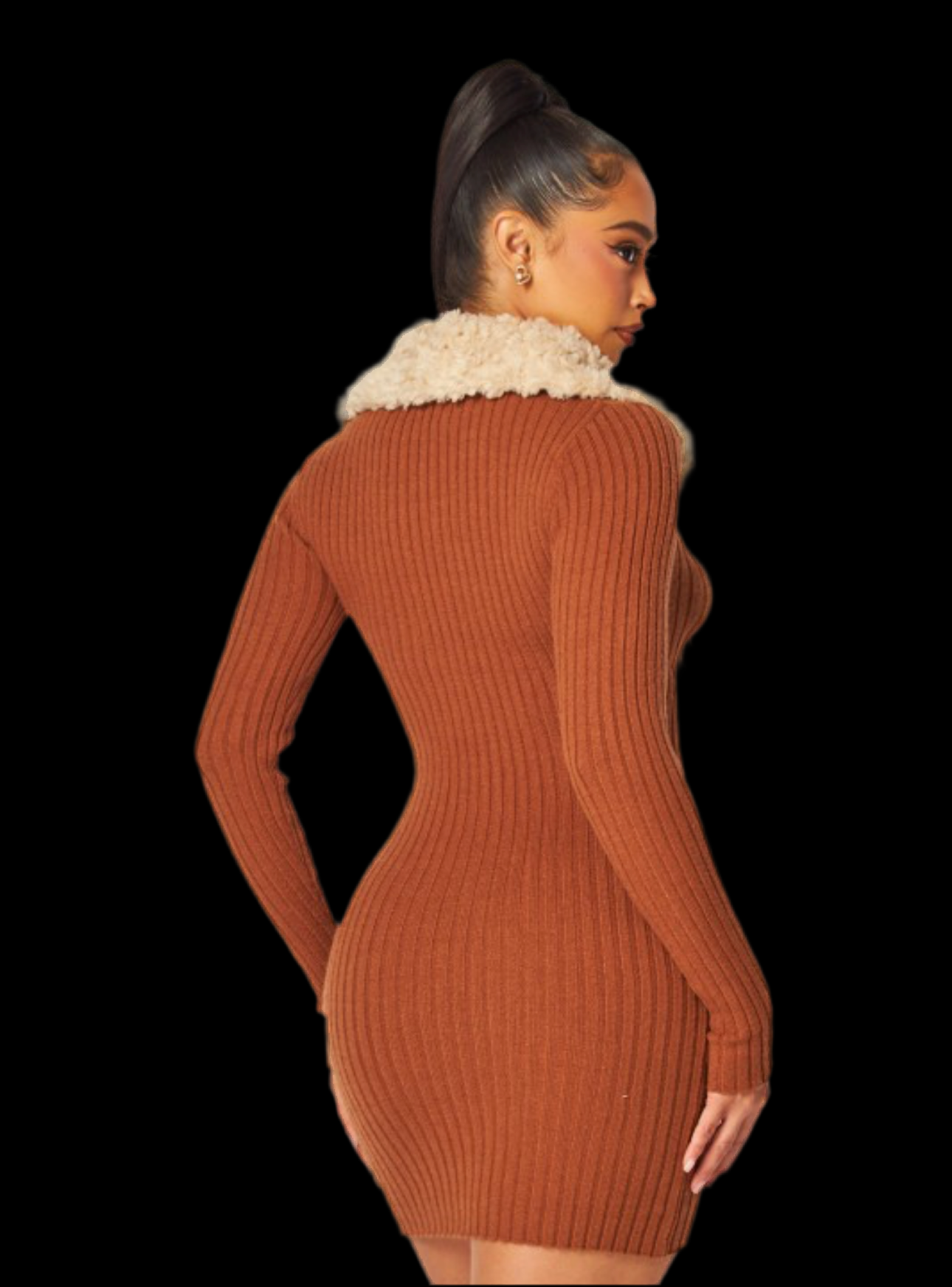 Cream & Cocoa Dress