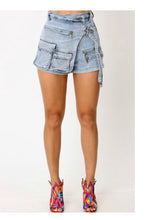 Load image into Gallery viewer, Baby Blue Cut Offs