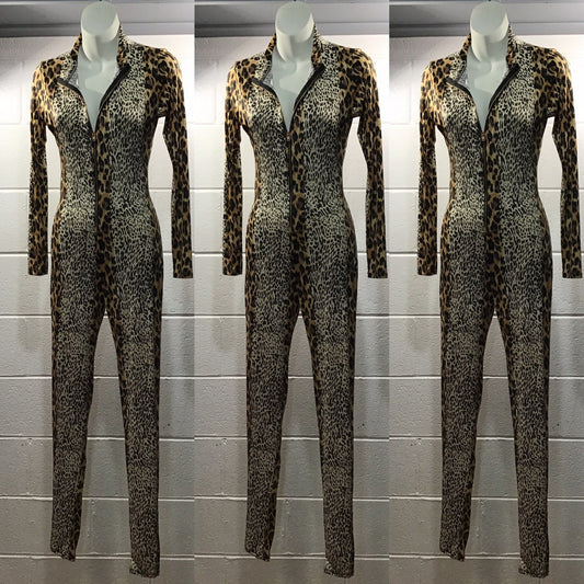 Cheetah Print Jumpsuit