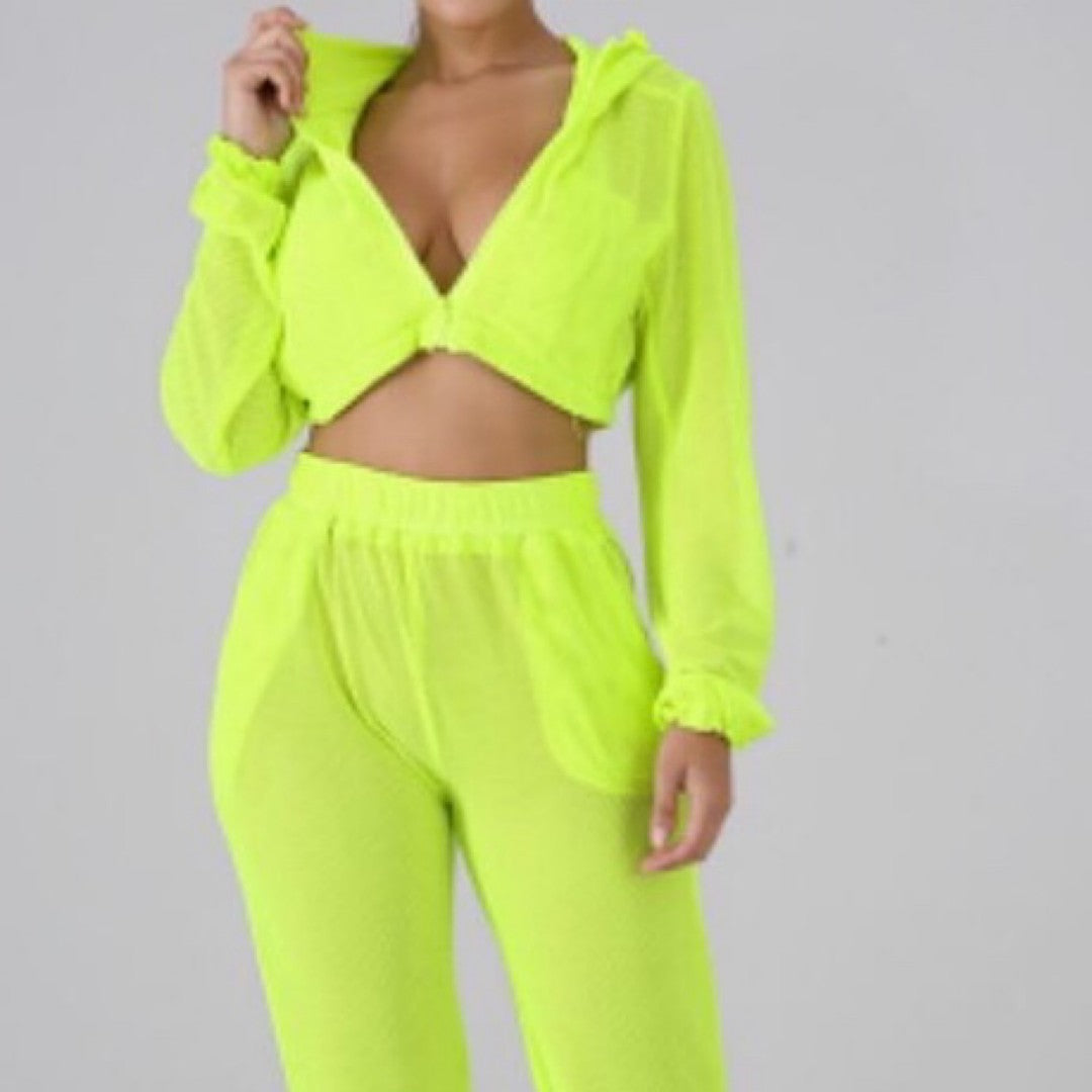 Neon Dots Set Yellow