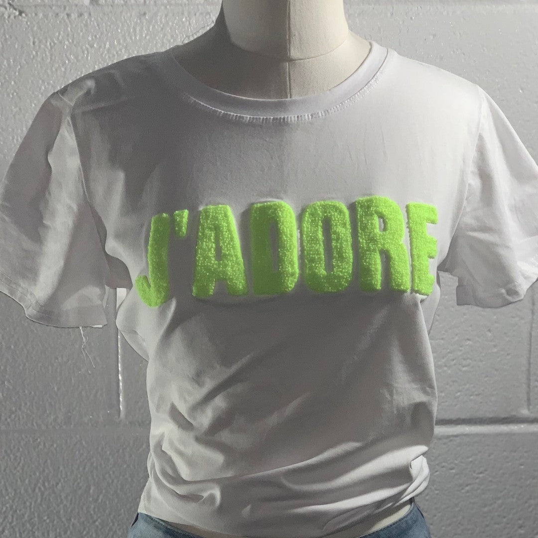 J’adore Lime Green T-shirt