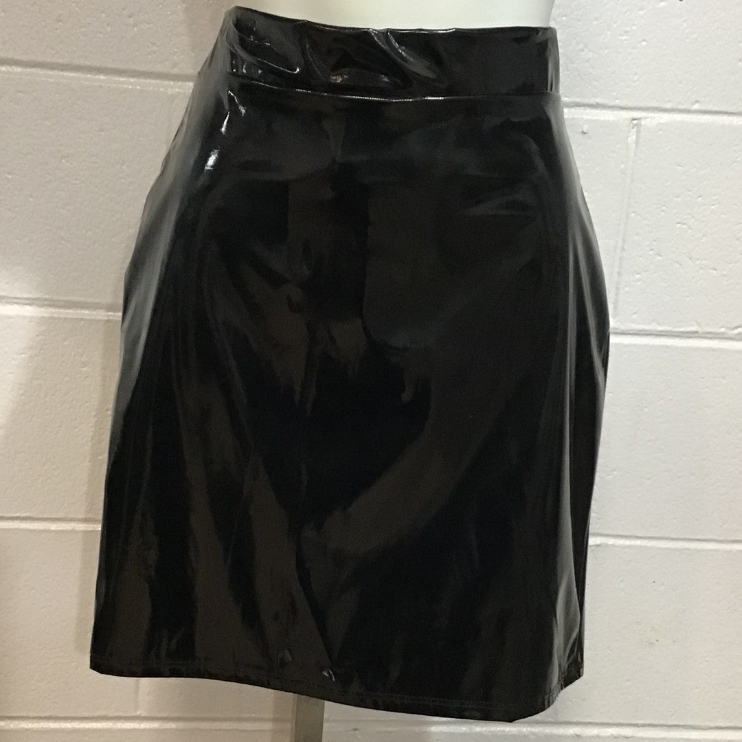 Black Leather Skirt