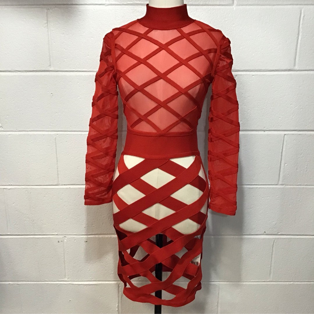 Red Bandage Dress