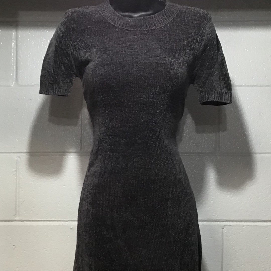 Gray Sweater Dress