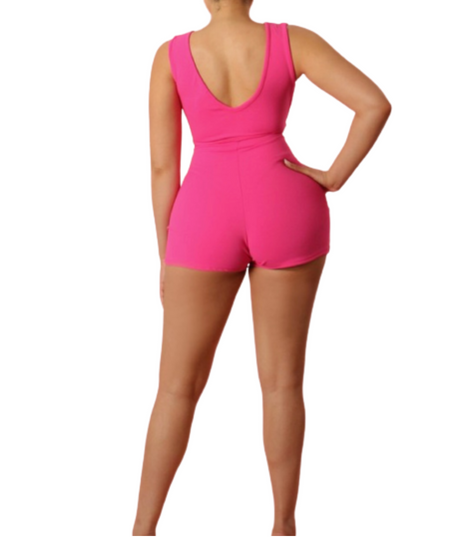 Pretty in Pink Romper