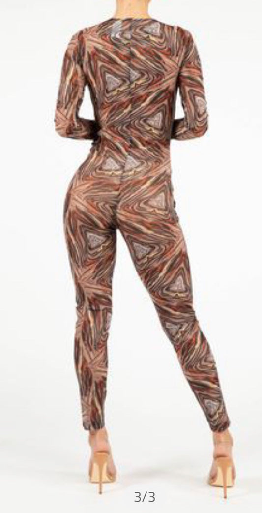 Maze Me Jumpsuit