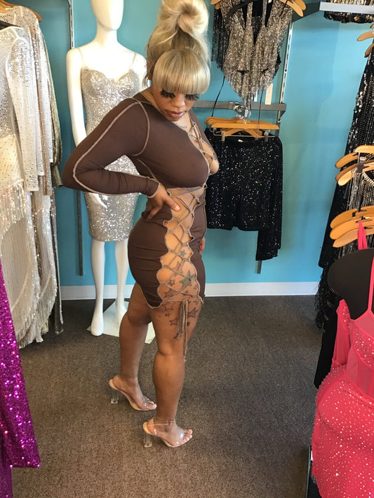 “Crossed Your Path” Dress