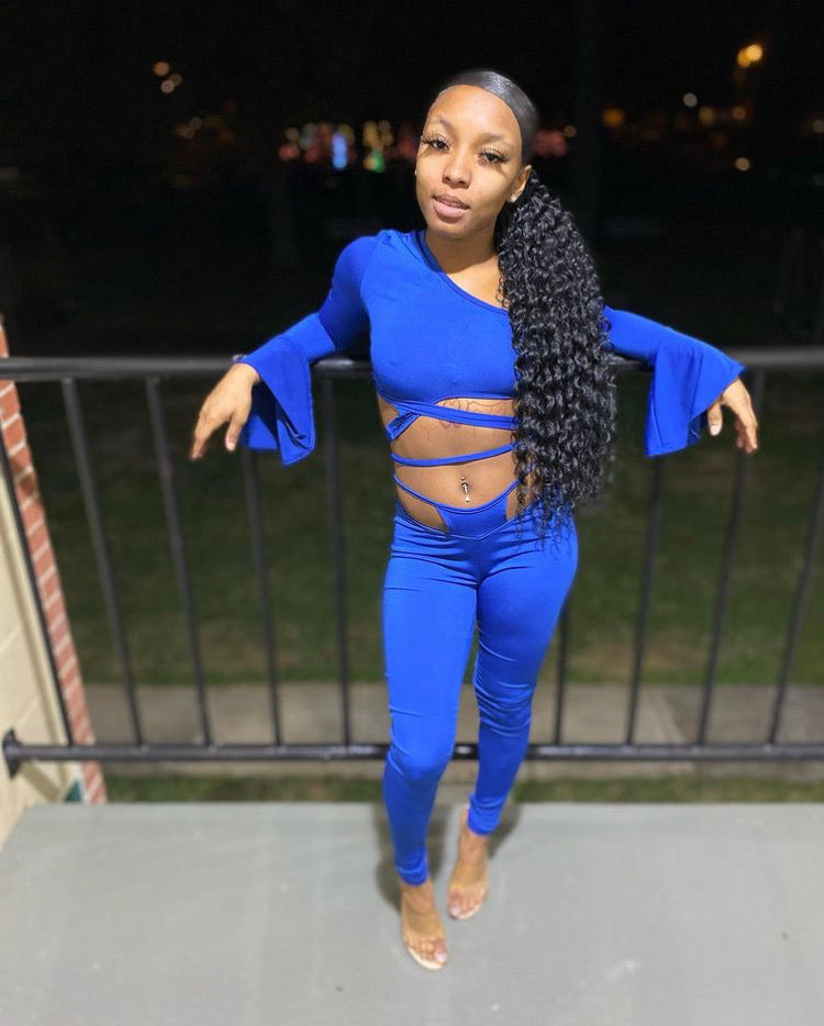 Body Blue Jumpsuit
