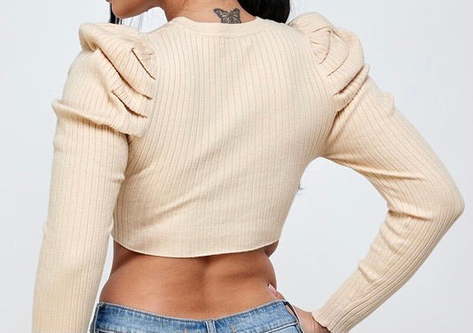 Broken Heart Crop Top
