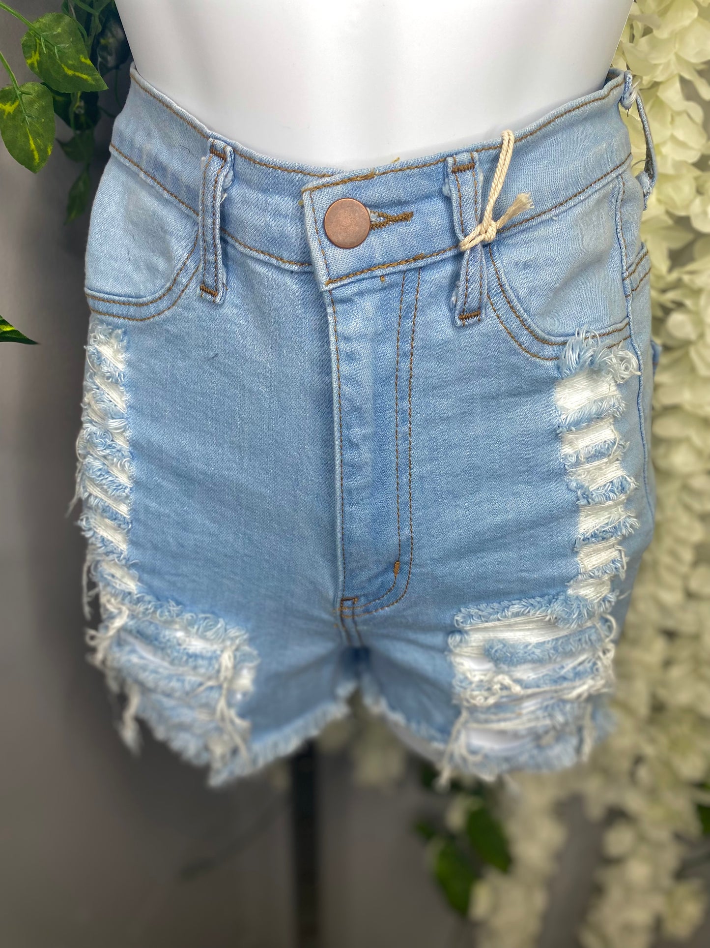 Rip Me Denim Shorts