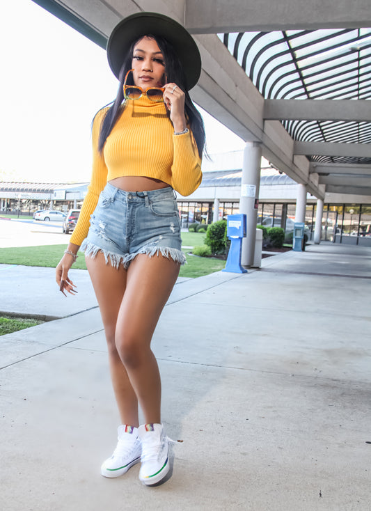 Daphne Crop Top Sweater