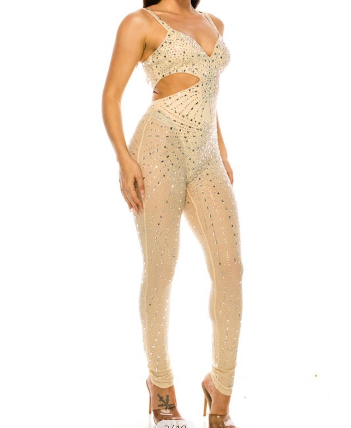 Birthday Jumpsuit Pretty Bling