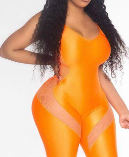 Fishnet Romper
