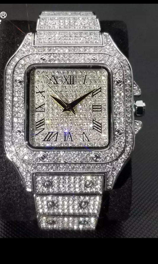 Luxury Unisex Bling Wrist Watch