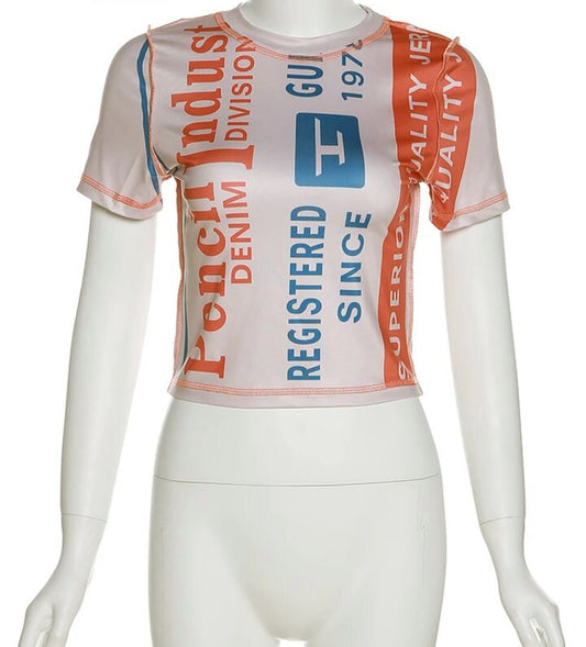 Division Crop Top