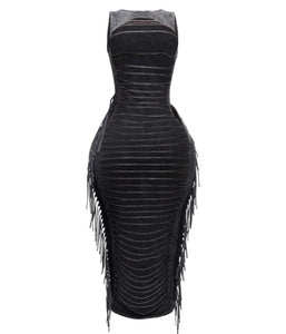 Frida Fringe Dress
