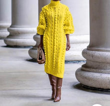 Load image into Gallery viewer, First Impression Knitted Dress
