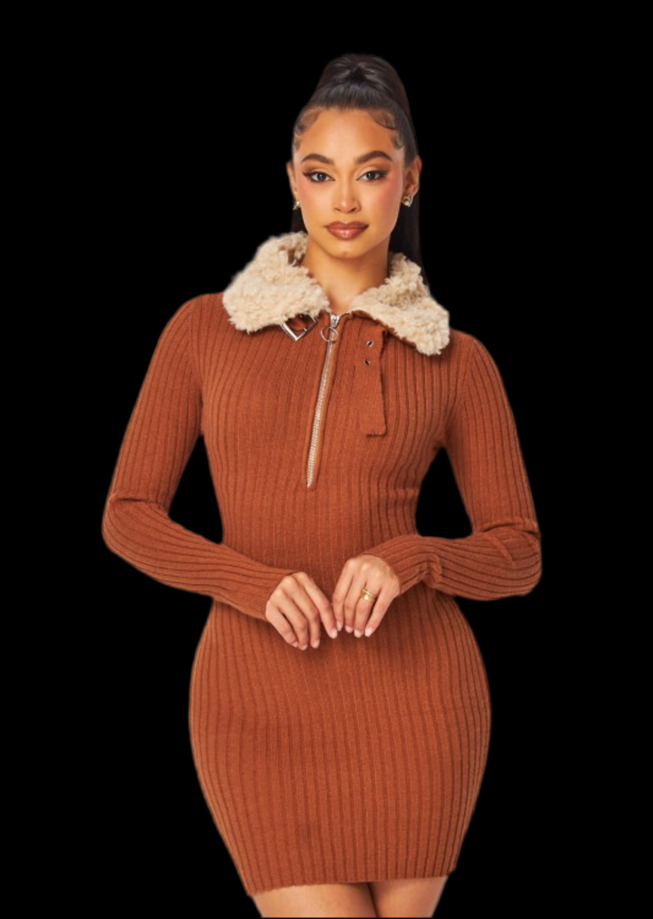 Cream & Cocoa Dress