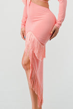 Load image into Gallery viewer, ATHINA SWEETHEART TASSEL BANDAGE DRESS
