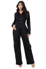 Load image into Gallery viewer, WOMEN DENIM SEXY JUMPSUIT
