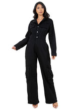 Load image into Gallery viewer, WOMEN DENIM SEXY JUMPSUIT
