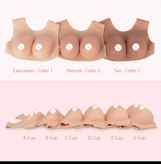 Silicone Fake Breast Forms