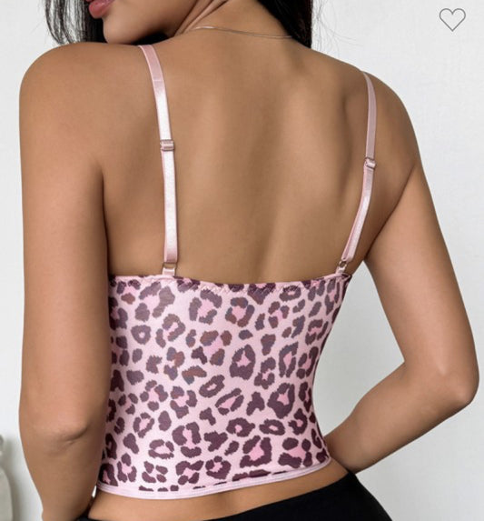 Rosy Ribbon Corset