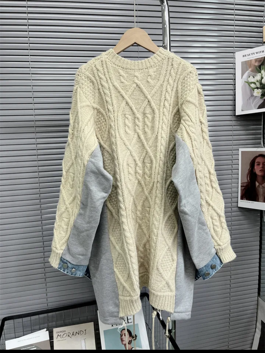 Baby I’m Outside Sweater Dress