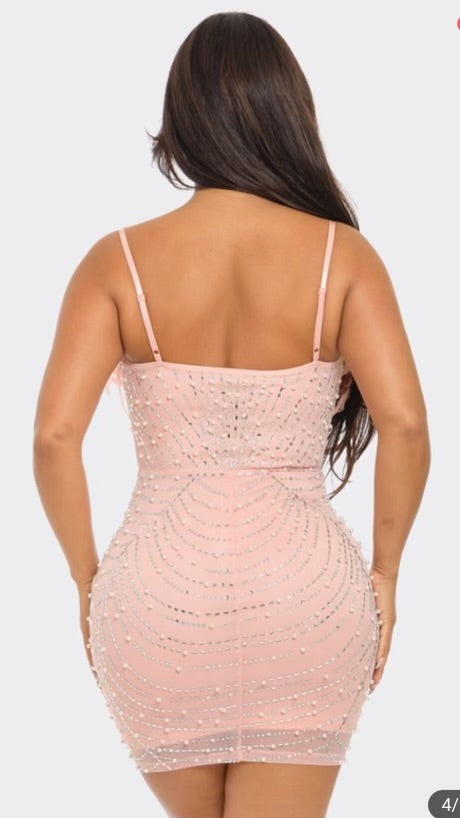 Fascinating Rhinestone Dress