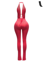 Load image into Gallery viewer, Dare Me Halter Jupsuit
