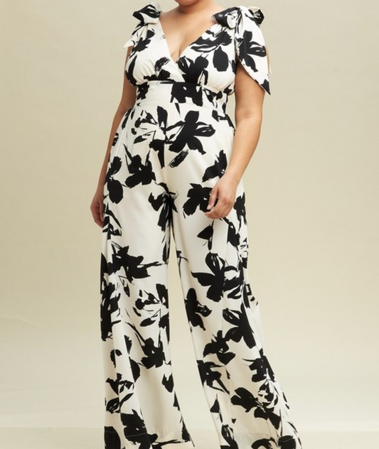 Bali Trip Jumpsuit (Plus Size)