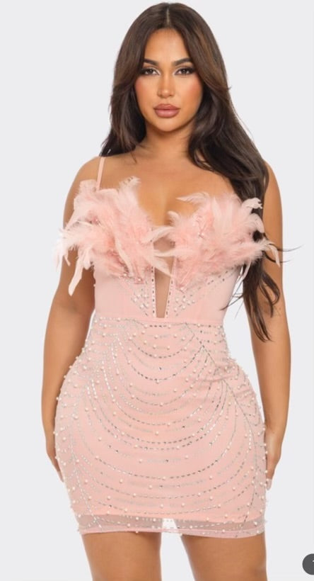 Fascinating Rhinestone Dress