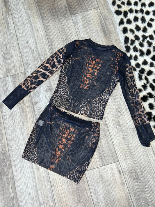 Cheetah Two Piece