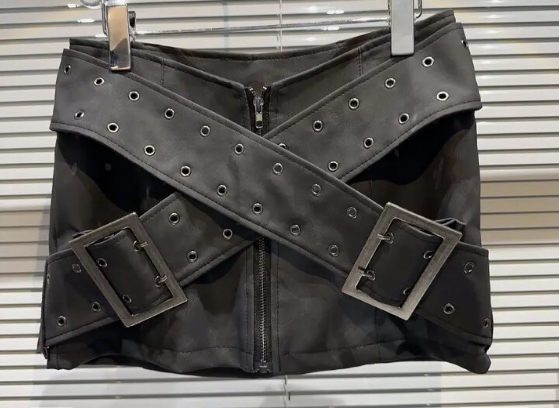 Rockstar Rebel Mini Skirt