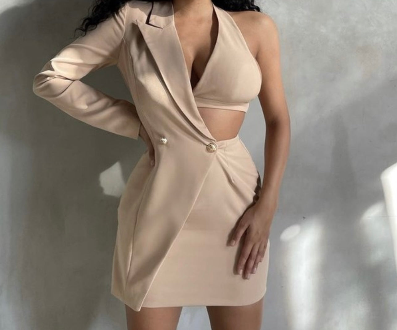 Bralette Blazer Dress