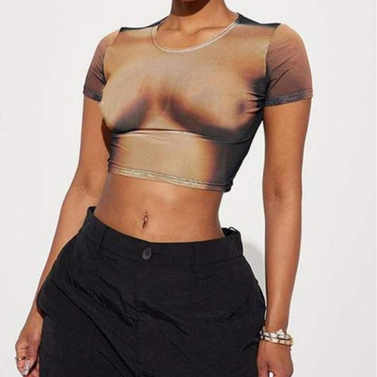 Sculpted Silhouette Crop