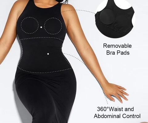 V-sculpt Hourglass Knee length Dress