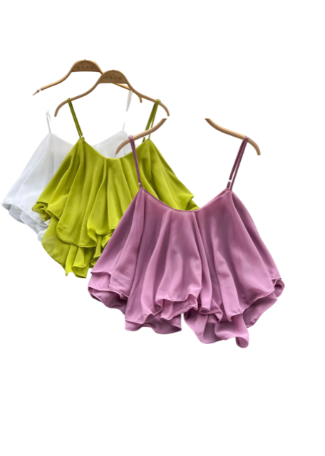 Flirtatious Flutter Top