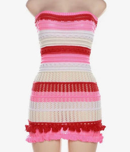 Rose Knit Dress