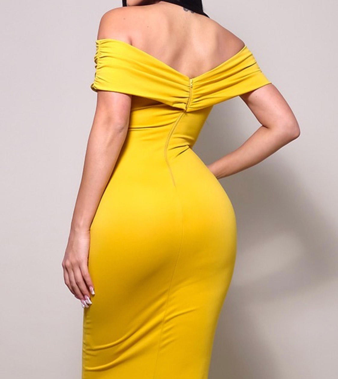 Cross My Heart bodycon Midi Dress