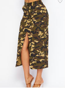 Armored Elegance Skirt