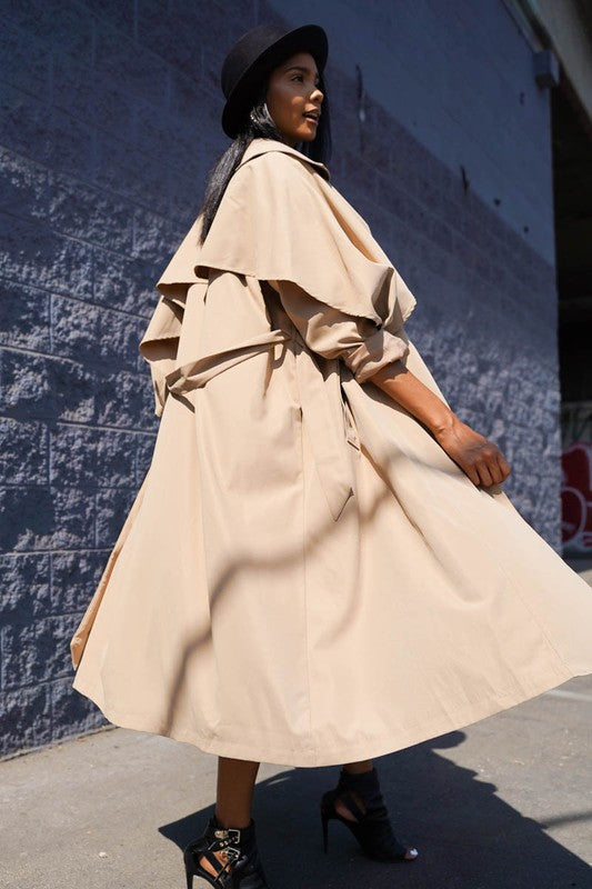 OVERSIZED TRENCH COAT