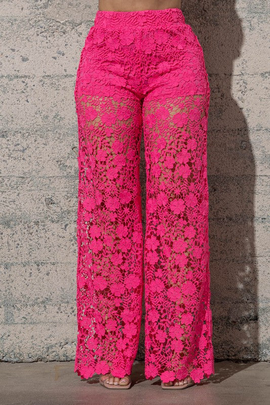TWO PIECE LACE SET
