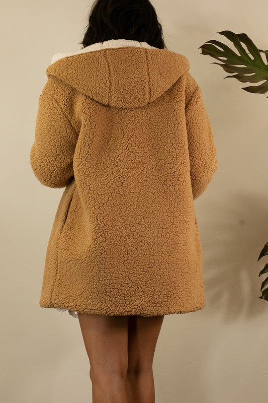 BEAR HOODIE COAT