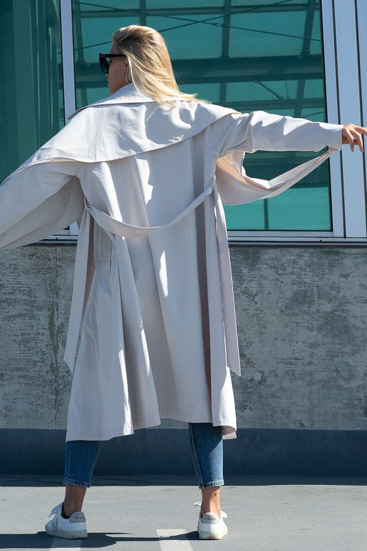 OVERSIZED TRENCH COAT