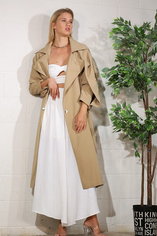 OVERSIZED TRENCH COAT