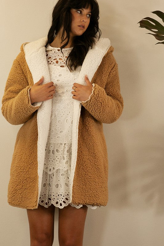 BEAR HOODIE COAT