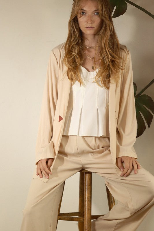 BLAZER WITH LONG PANTS SET
