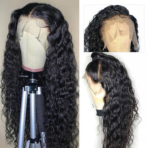 13X6 Swiss Lace Frontal Water Wave Wig