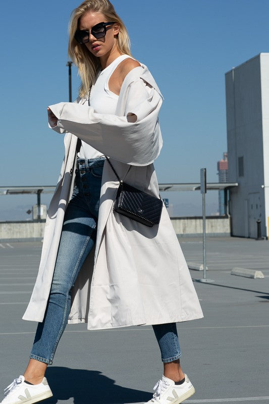 OVERSIZED TRENCH COAT